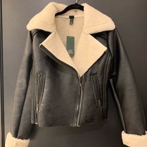 Wild Fable Faux-Leather Jacket